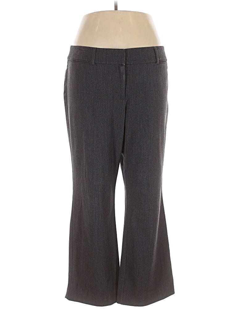 Pre-owned Ann Taylor Loft Outlet Dress Pants In Gray