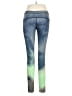 Nike Graphic Blue Yoga Pants Size L - photo 2