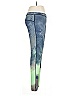 Nike Graphic Blue Yoga Pants Size L - photo 4