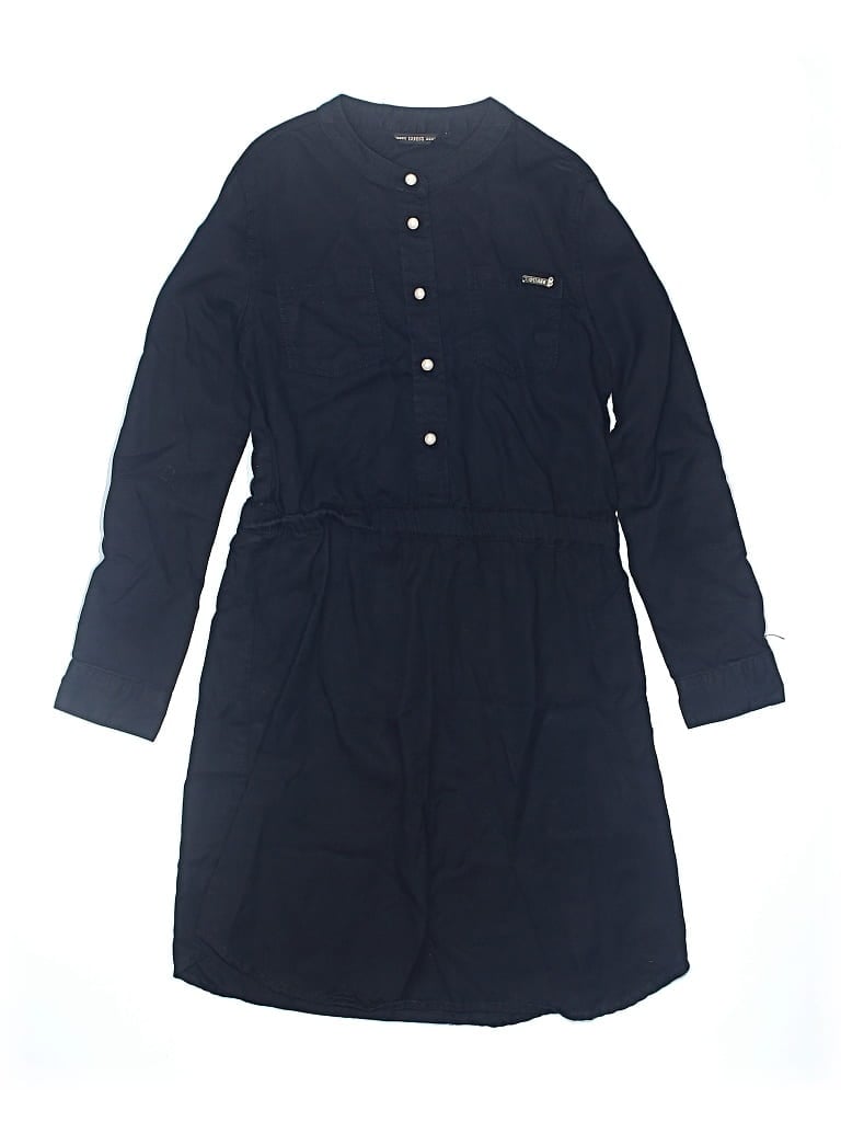 Pre-owned Guess Kids' Dress In Black