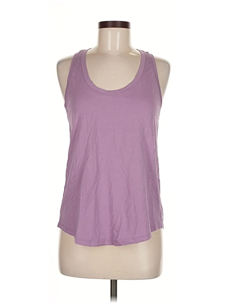 Pre-owned Lululemon Athletica Active Tank Top In Purple