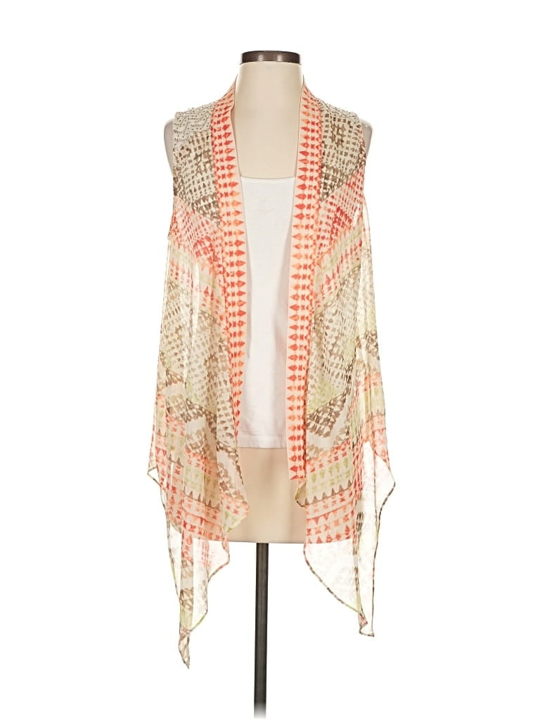 Click to view more detailed imagery on our partner's website Pre-owned Chico's Cardigan Sweater In Orange