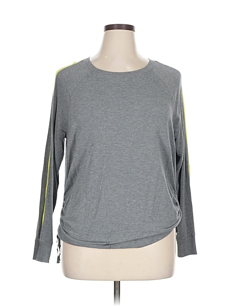 Pre-owned Simply Vera Vera Wang Cardigan Sweater In Gray