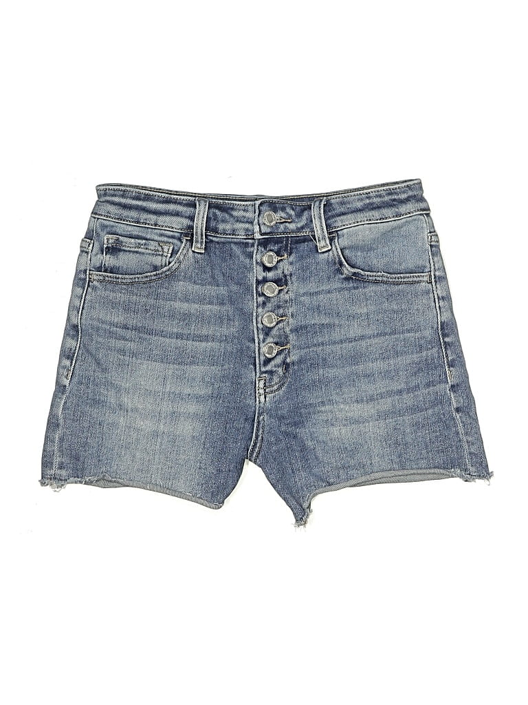 Pre-owned Vervet Denim Shorts In Blue