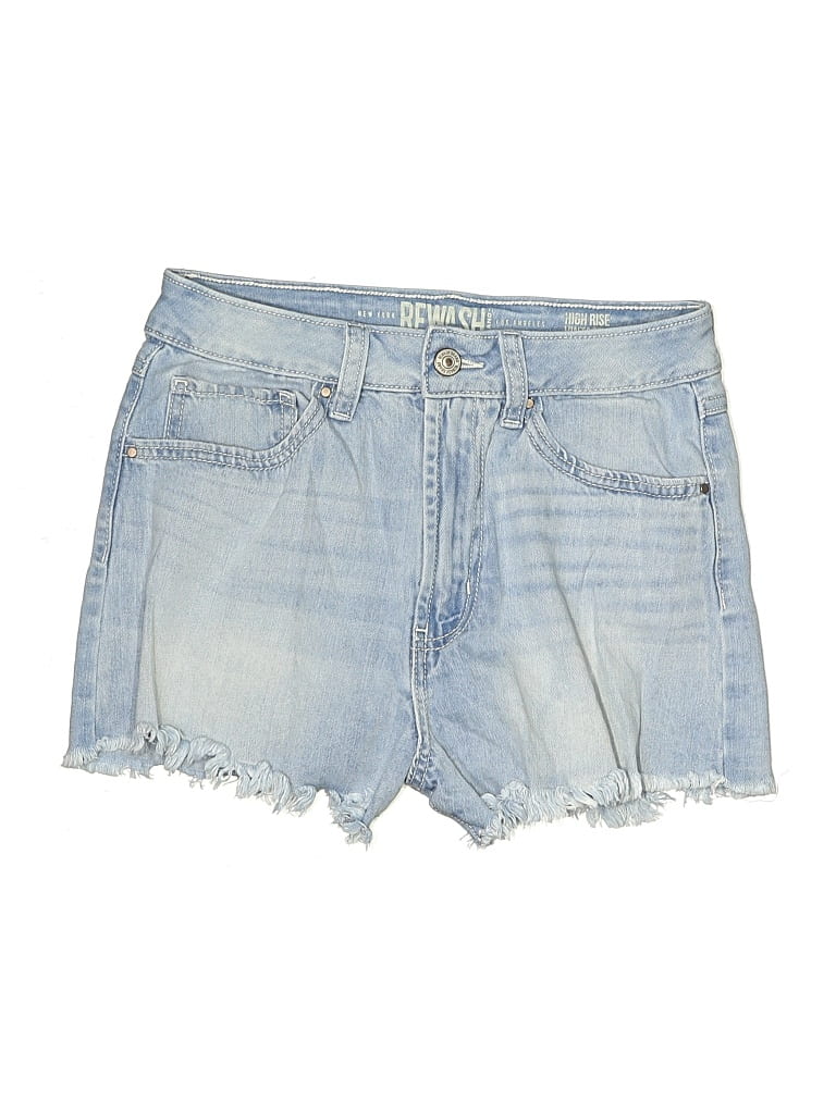 Pre-owned Rewash Denim Shorts In Blue