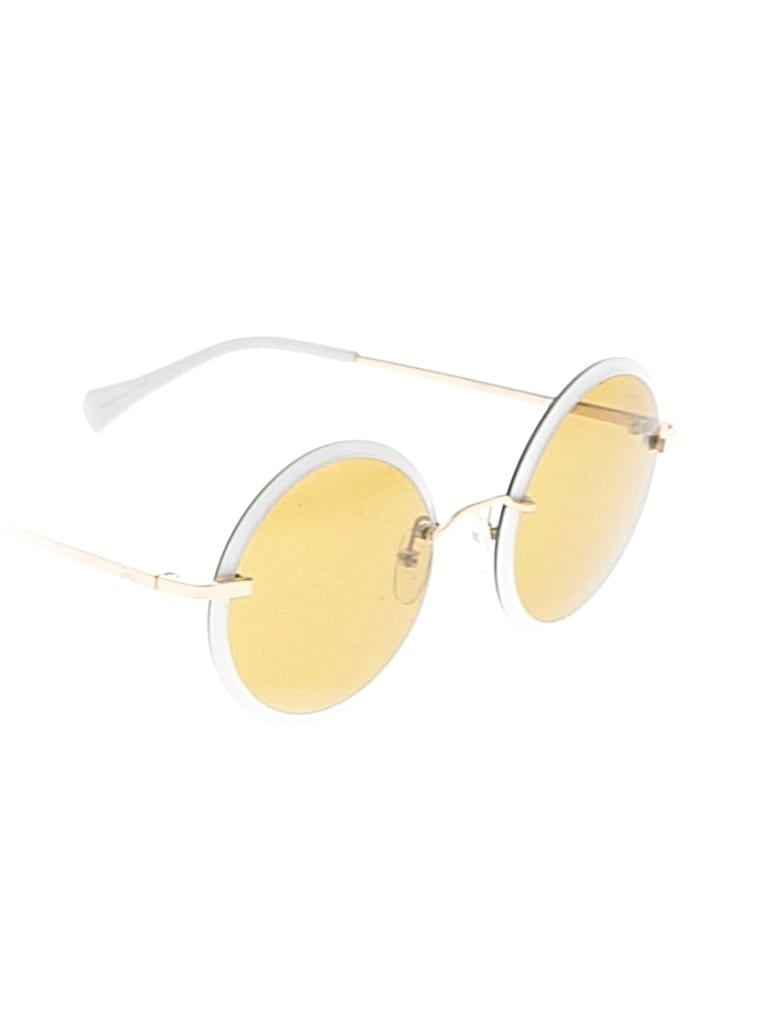 Pre-owned Zac Zac Posen Sunglasses In White