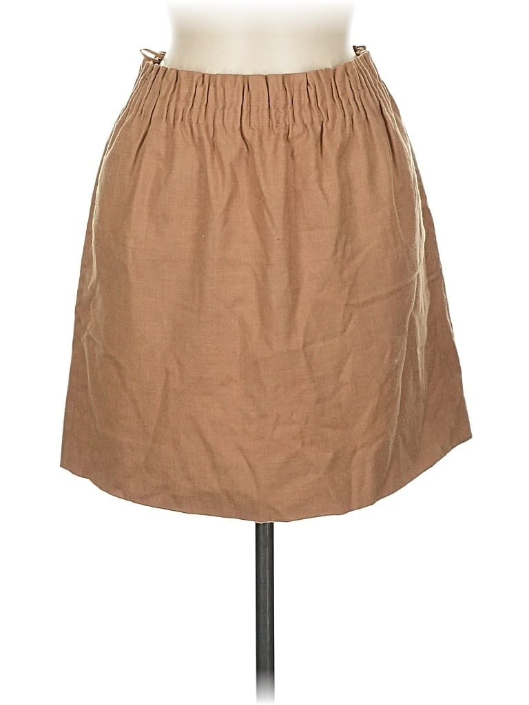 Pre-owned J.crew Factory Store Casual Skirt In Brown