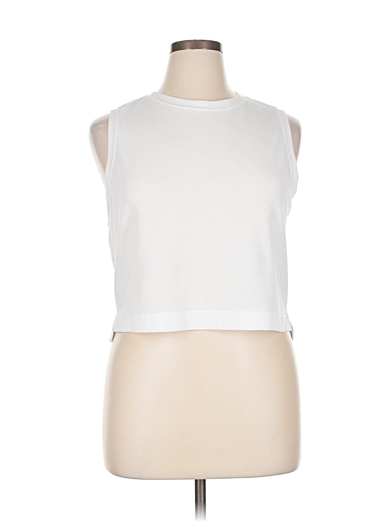 Pre-owned All In Motion Sleeveless T-shirt In White