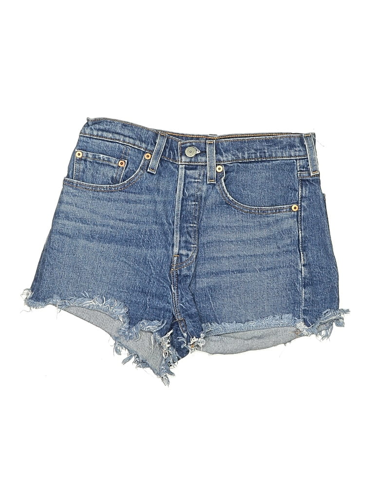 Pre-owned Levi's Denim Shorts In Blue