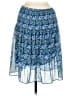 Max Studio 100% Polyester Paisley Blue Casual Skirt Size M - photo 2