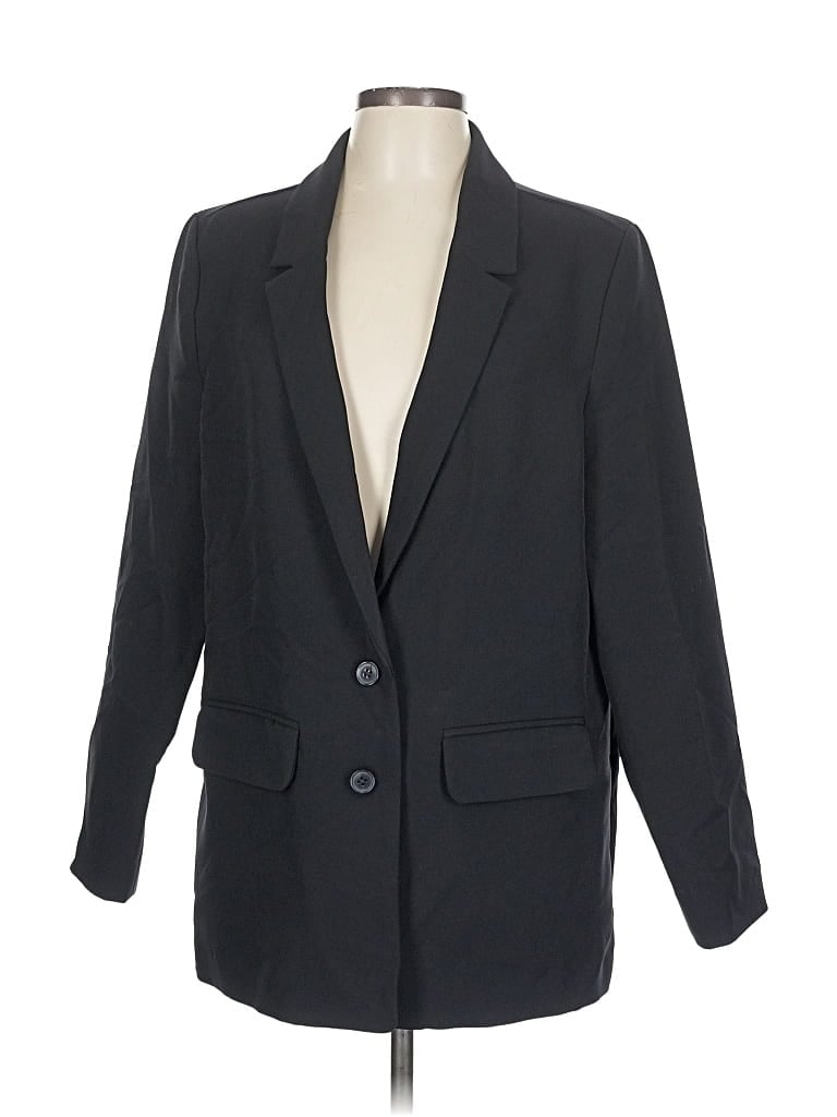 Pre-owned Old Navy Blazer Jacket In Black