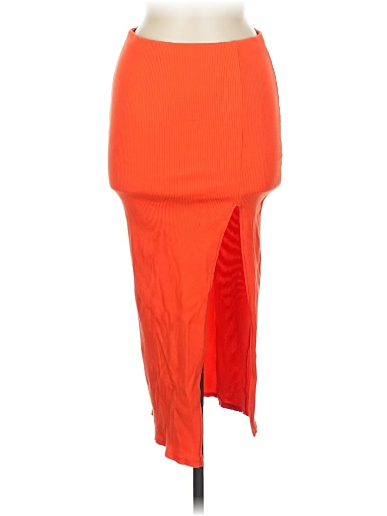 Pre-owned Lulus Casual Skirt In Orange