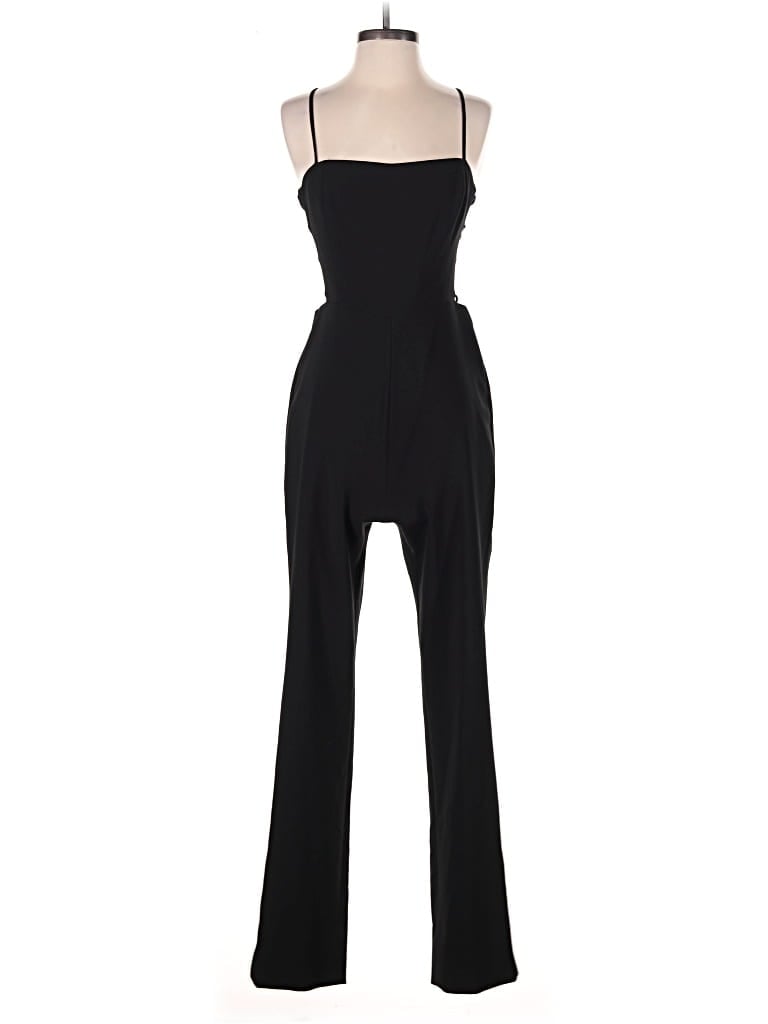 Pre-owned Bcbgmaxazria Jumpsuit In Black