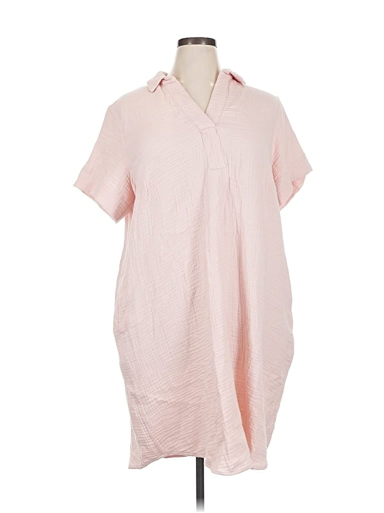 THREE DOTS Pre-owned Casual Dress In Pink