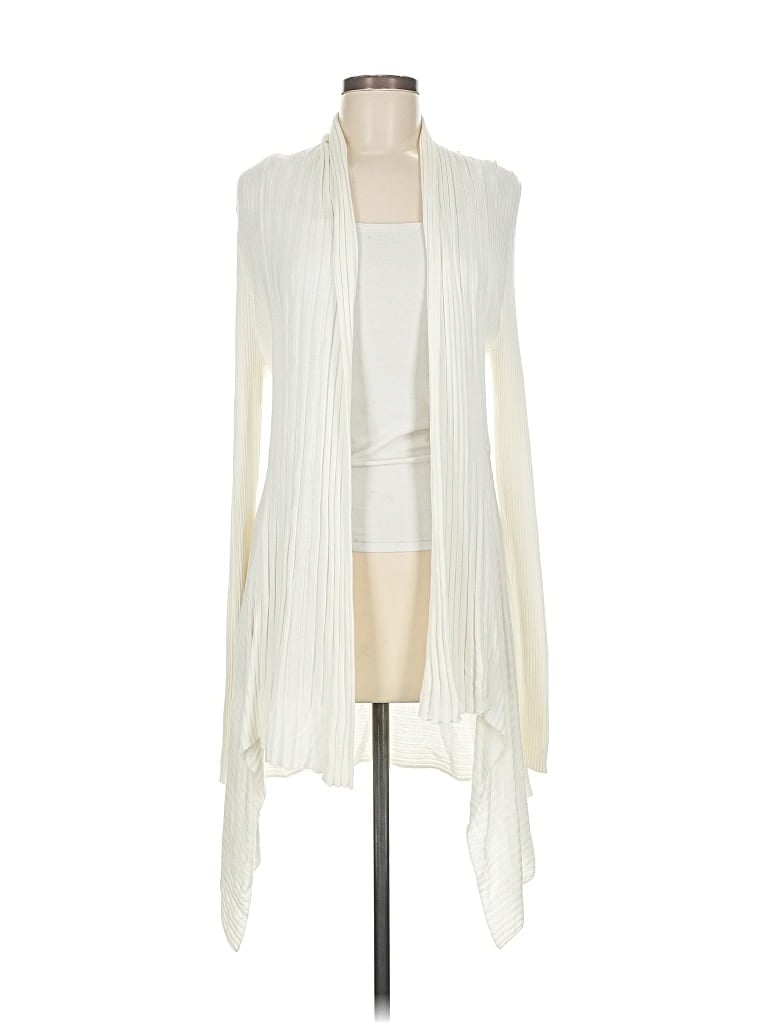 Click to view more detailed imagery on our partner's website Pre-owned Belldini Cardigan Sweater In White