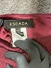 Escada Solid Burgundy Formal Skirt Size EU 34 / US 4 - photo 3
