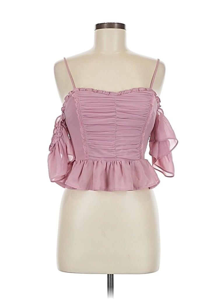PRIVY Pre-owned Sleeveless Blouse In Pink