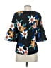 Corey Lynn Calter 100% Polyester Black 3/4 Sleeve Blouse Size 4 - photo 2