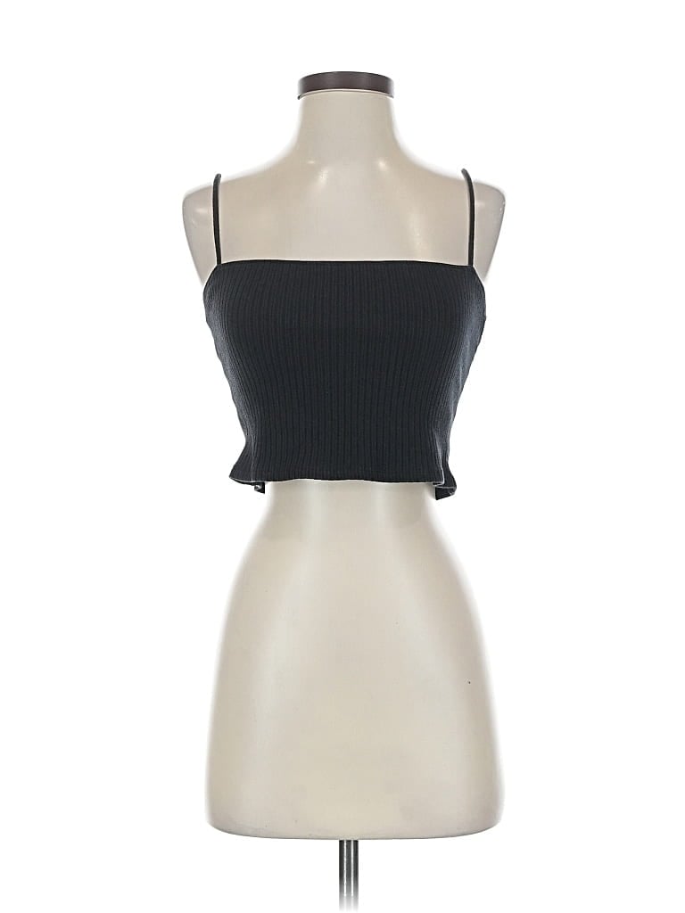 Pre-owned Reformation Jeans Tube Top In Black