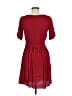 milla 100% Polyester Solid Burgundy Red Casual Dress Size 6 - photo 2