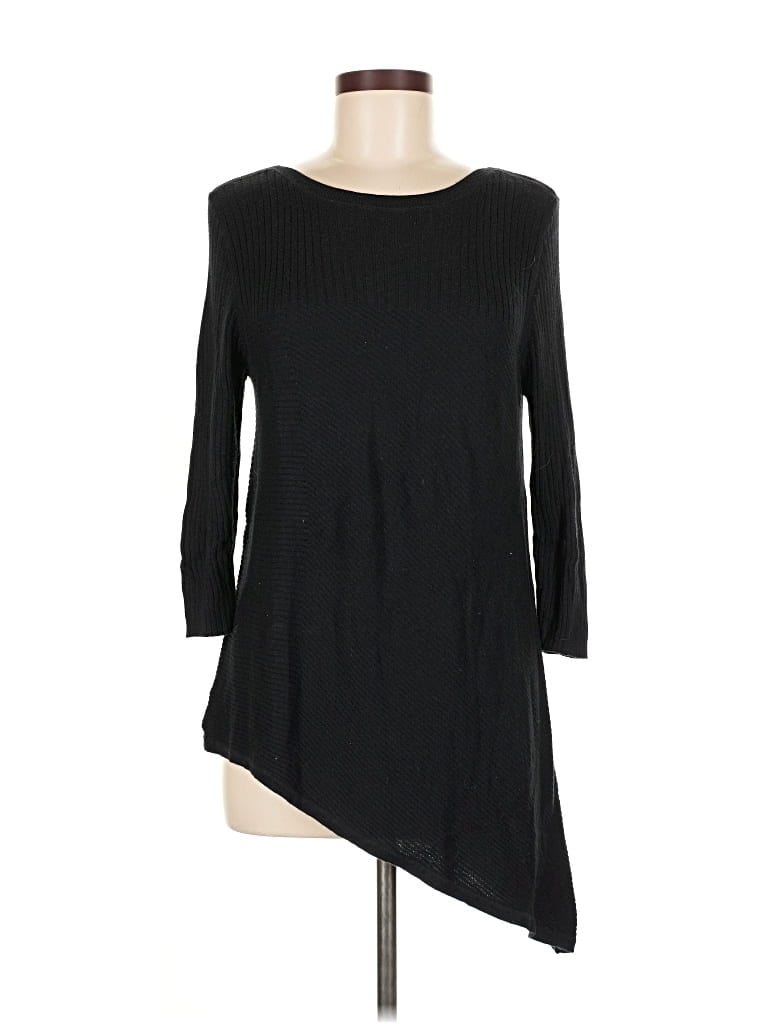 Click to view more detailed imagery on our partner's website Pre-owned Leo & Nicole Pullover Sweater In Black