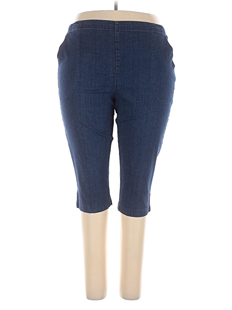 Pre-owned Croft & Barrow Casual Pants In Blue