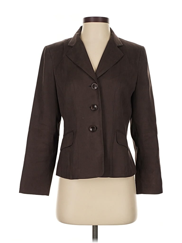 Click to view more detailed imagery on our partner's website Pre-owned Talbots Blazer Jacket In Brown