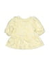 Amazon Essentials 100% Cotton Yellow 3/4 Sleeve Blouse Size 3-6 mo - photo 2