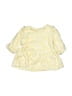 Amazon Essentials 100% Cotton Yellow 3/4 Sleeve Blouse Size 3-6 mo - photo 1