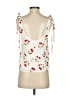 Buddy Love White Sleeveless Blouse Size XS - photo 2