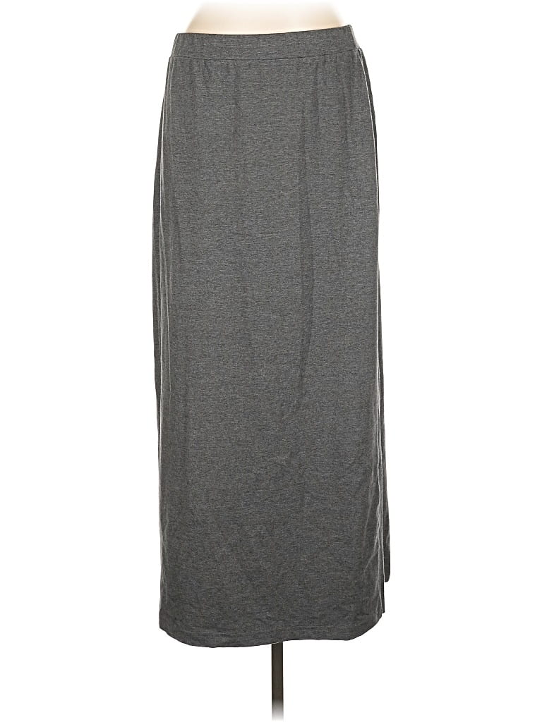 Pre-owned Talbots Casual Skirt In Gray
