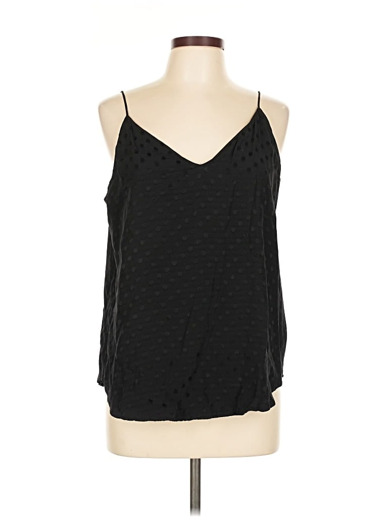 Pre-owned Express Tank Top Black Cold Shoulder Neckline Tops