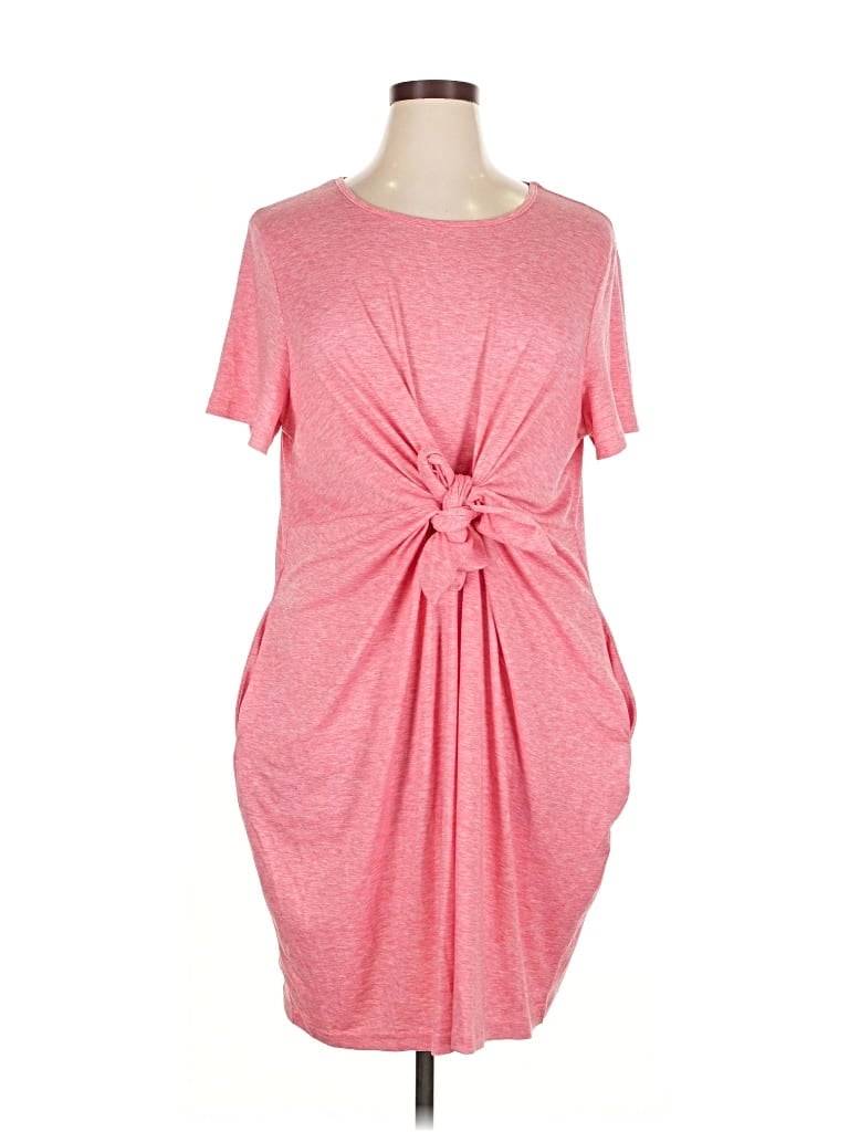 Pre-owned Bloomchic Casual Dress In Pink