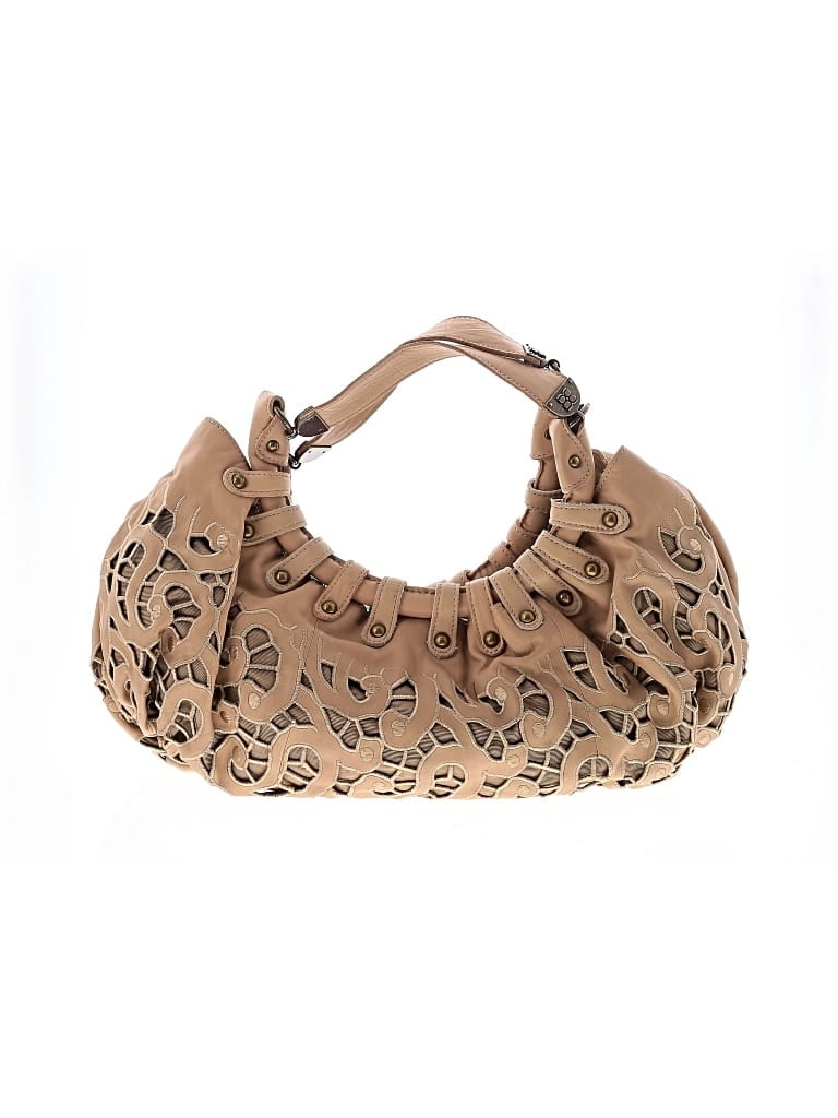 Click to view more detailed imagery on our partner's website Pre-owned Bcbgmaxazria Leather Hobo Bag In Brown