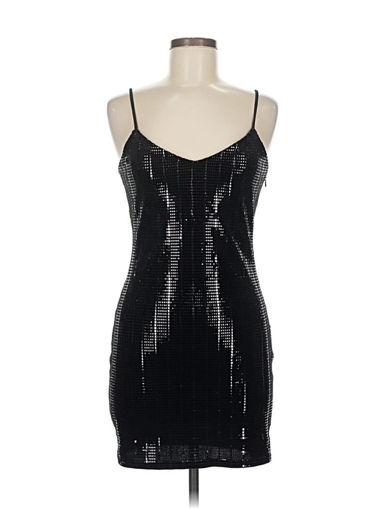 Pre-owned Comme Cocktail Dress In Black