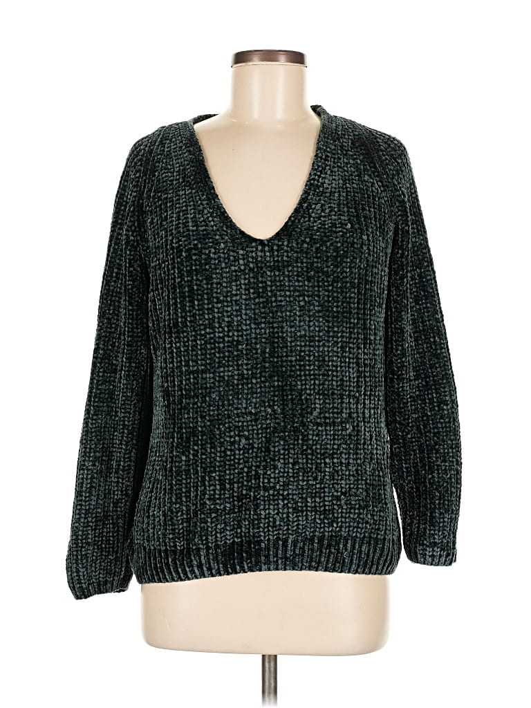 Pre-owned A New Day Pullover Sweater In Green