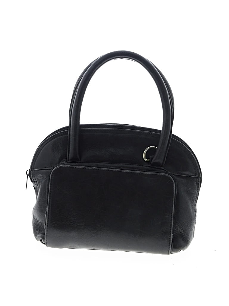 WILSONS LEATHER Pre-owned Leather Shoulder Bag In Black