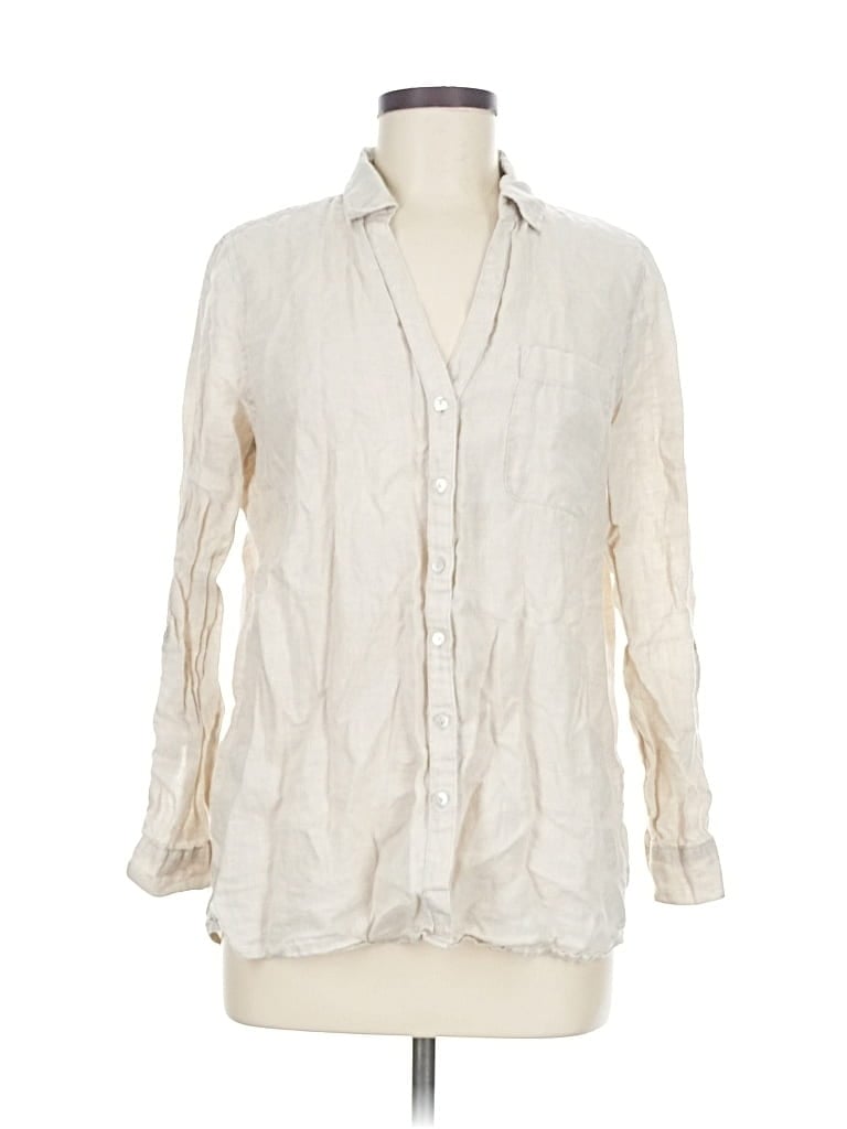 C&C CALIFORNIA Pre-owned Long Sleeve Blouse In White