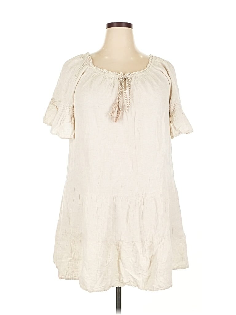 Pre-owned Mlle Gabrielle Casual Dress In White
