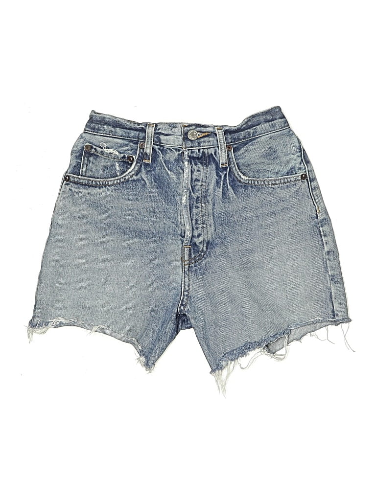 AGOLDE Pre-owned Denim Shorts In Blue