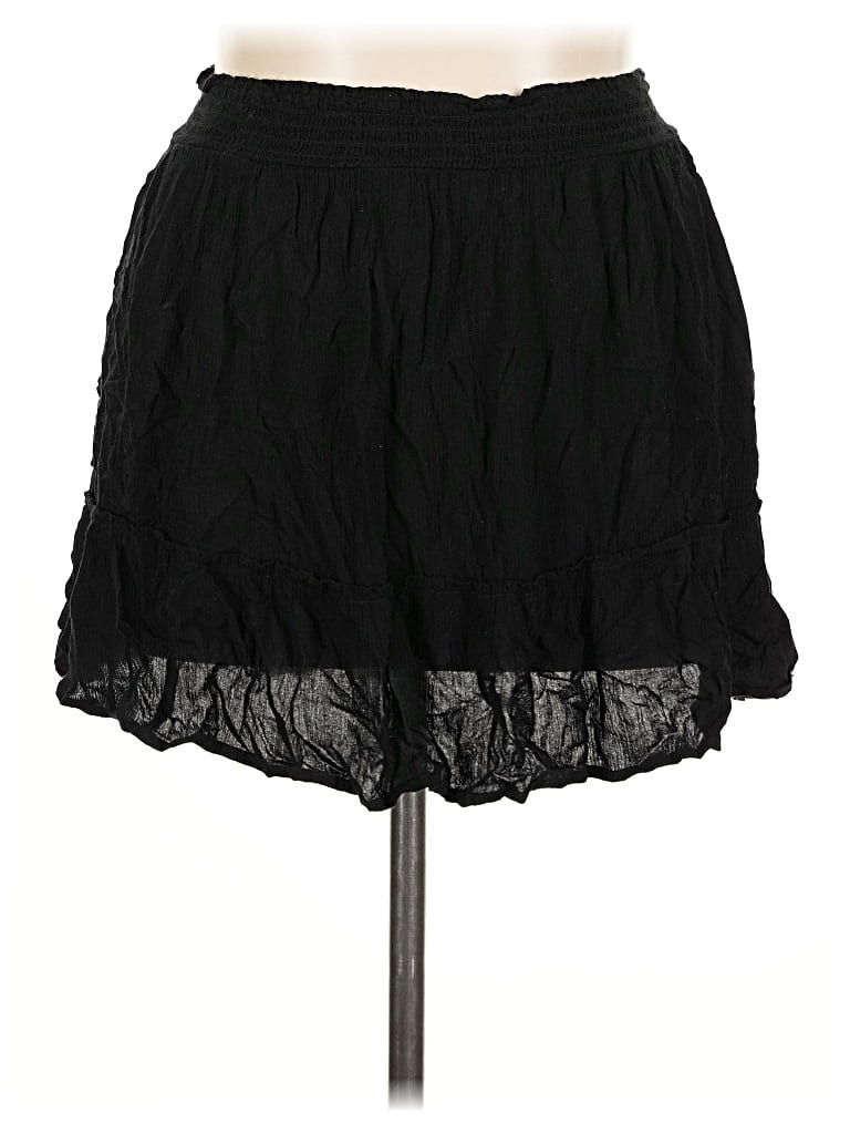 Pre-owned Xhilaration Casual Skirt In Black