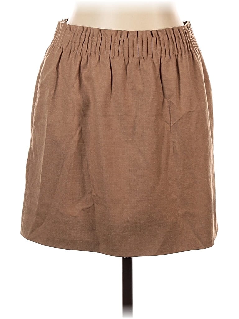 Pre-owned J.crew Factory Store Casual Skirt In Brown