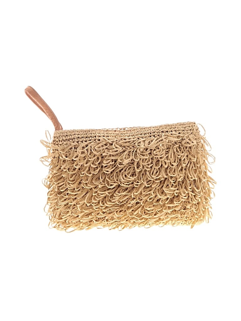 Pre-owned Unbranded Wristlet In Brown