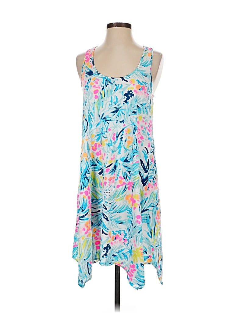 Pre-owned Lilly Pulitzer Casual Dress In Blue