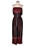 Free People 100% Rayon Paisley Red Jumpsuit Size XS - photo 1
