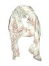Unbranded Ivory White Scarf One size - photo 1