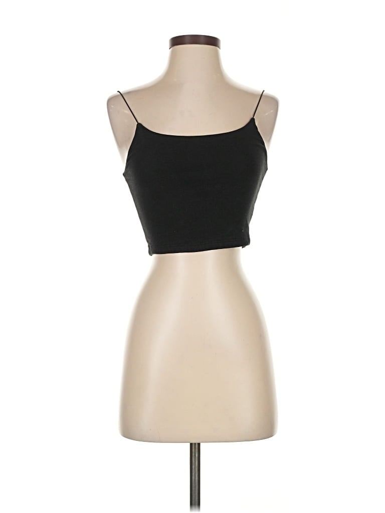 Pre-owned Victoria's Secret Sleeveless Top Black Sweetheart Neckline Tops