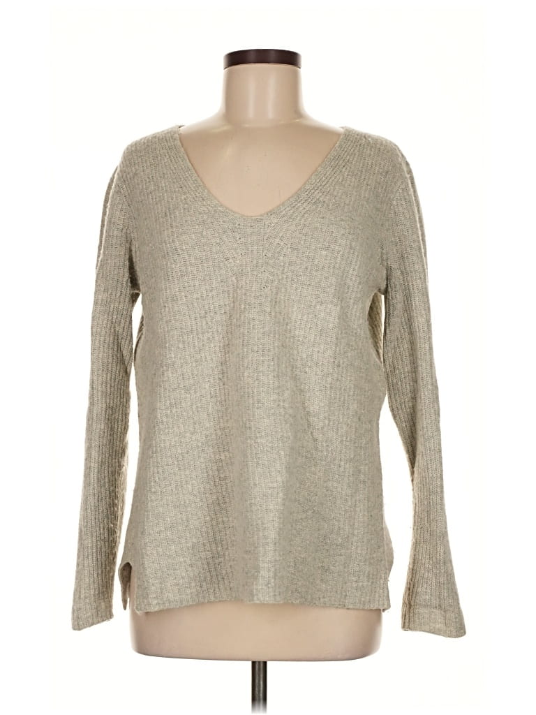 Pre-owned J.crew Factory Store Pullover Sweater In Brown