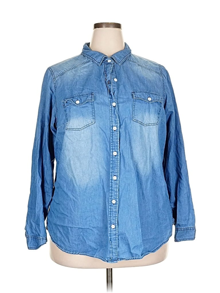 Pre-owned Torrid Casual Dress In Blue