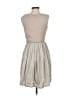 Ryu Gray Tan Cocktail Dress Size S - photo 2